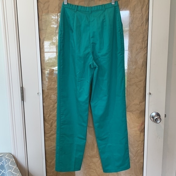 Levi’s Sportswear Vintage Green Button Zipper Pleated Mom Pocket Khaki Pants 13” - Picture 10 of 14